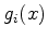$g_i(x)$